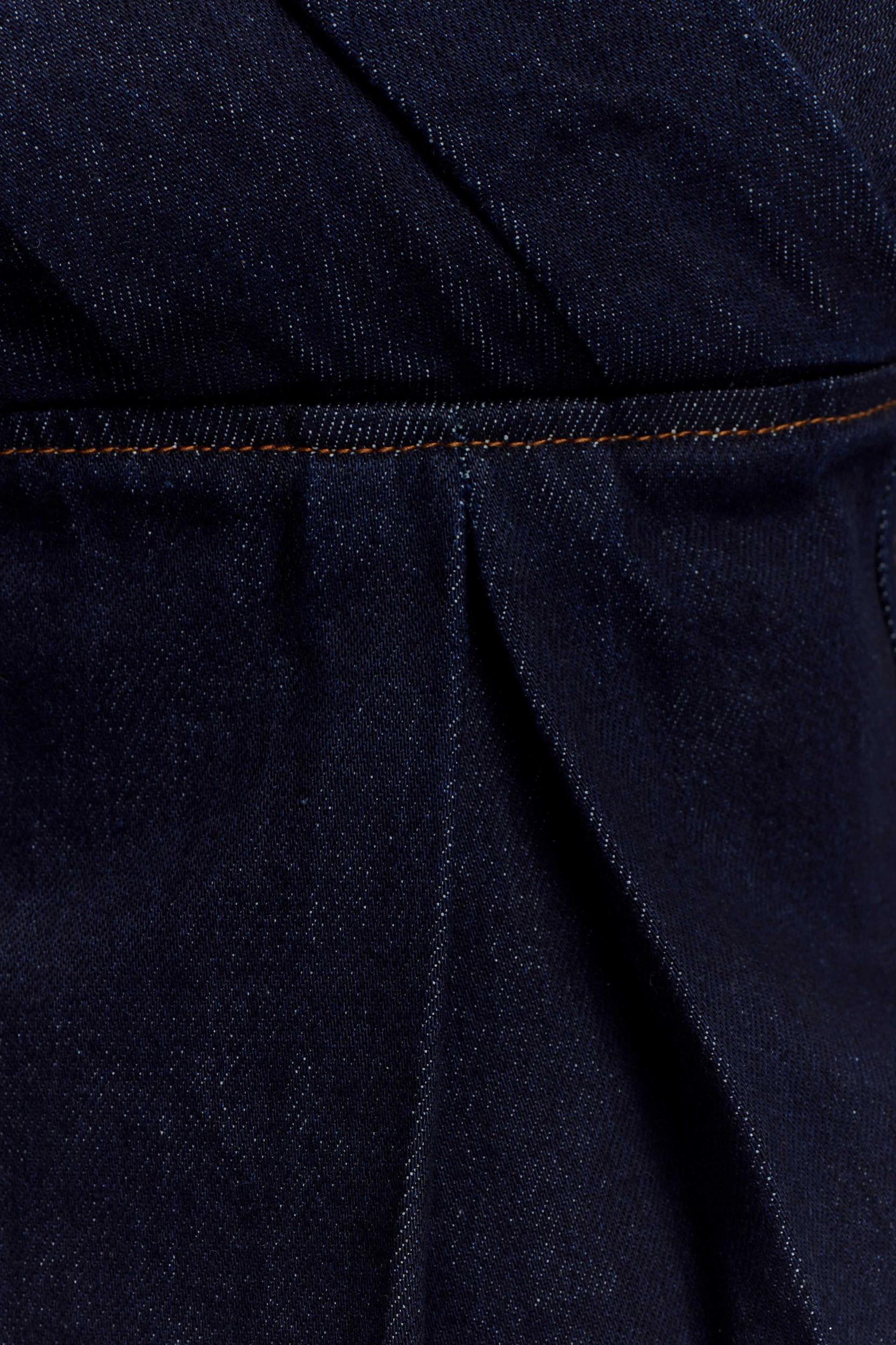 Rayne Off Shoulder Denim Top - Indigo Blue Product Image