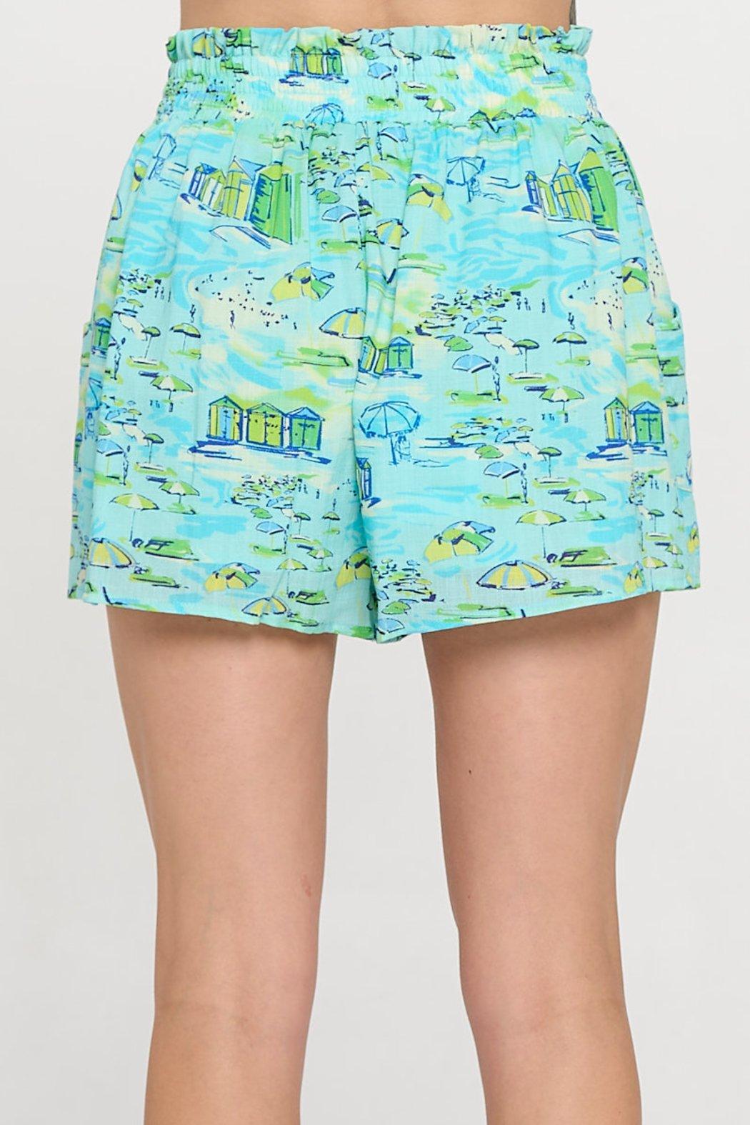 Azure Shoreline Shorts Product Image