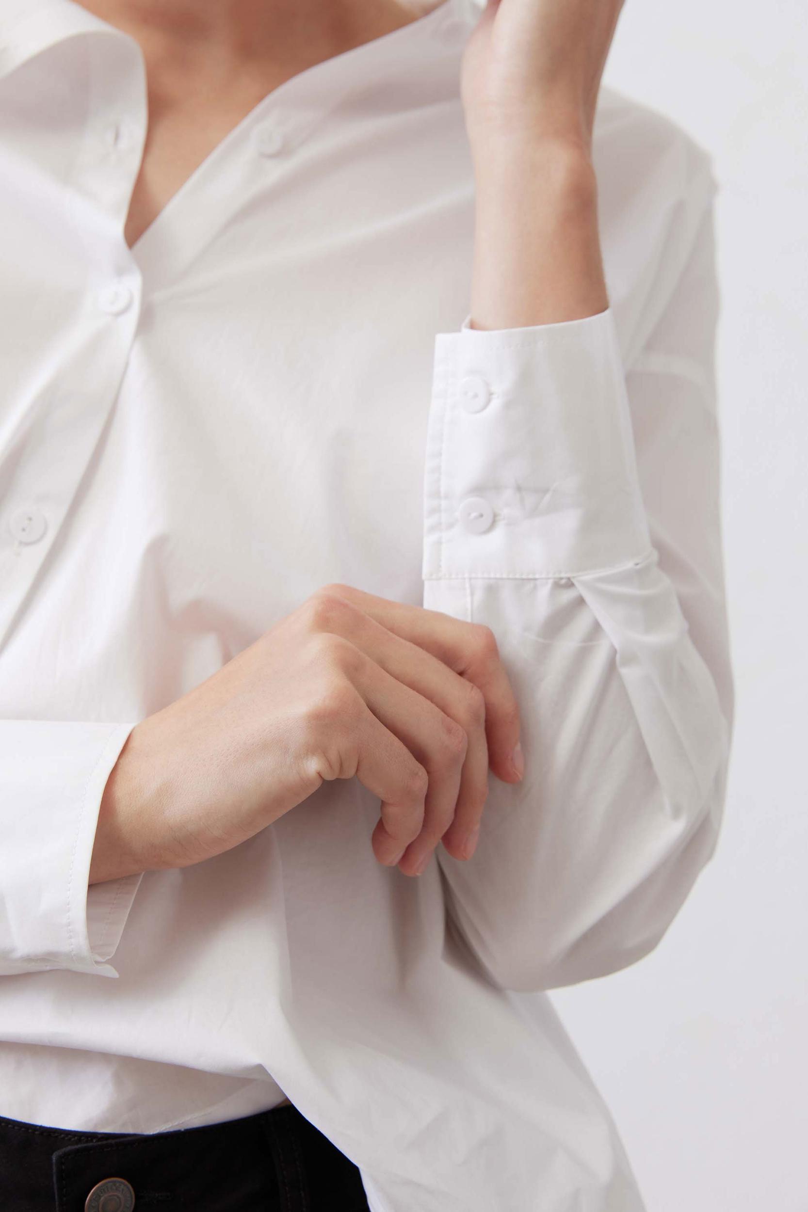 Woke Up Like This Button Down Top Product Image