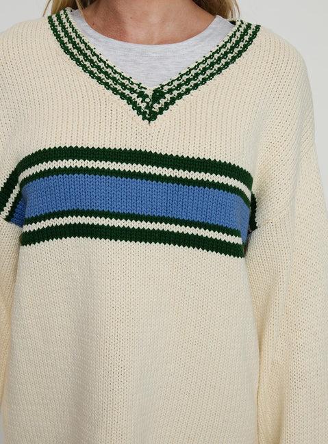 Old Sport Knit Sweater Multi Product Image