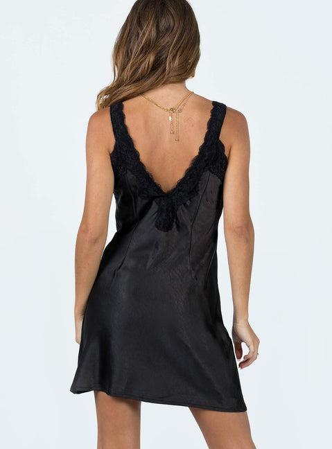 Walta Mini Dress Black Product Image