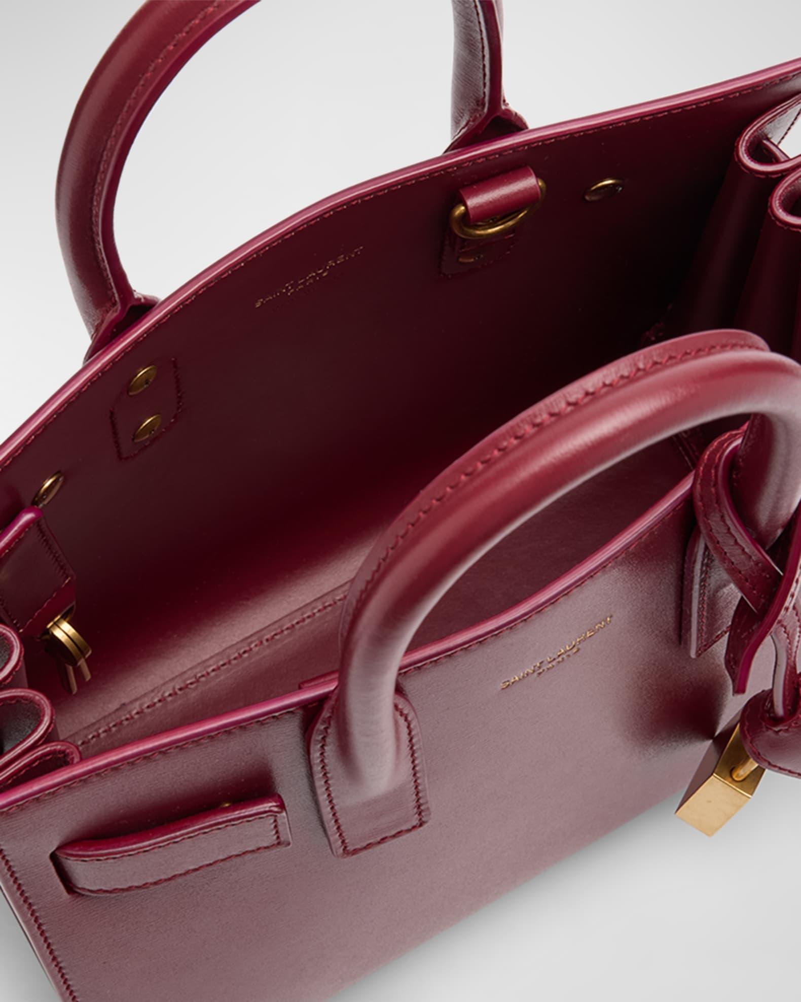 Sac De Jour Nano Top-Handle Bag in Smooth Leather Product Image