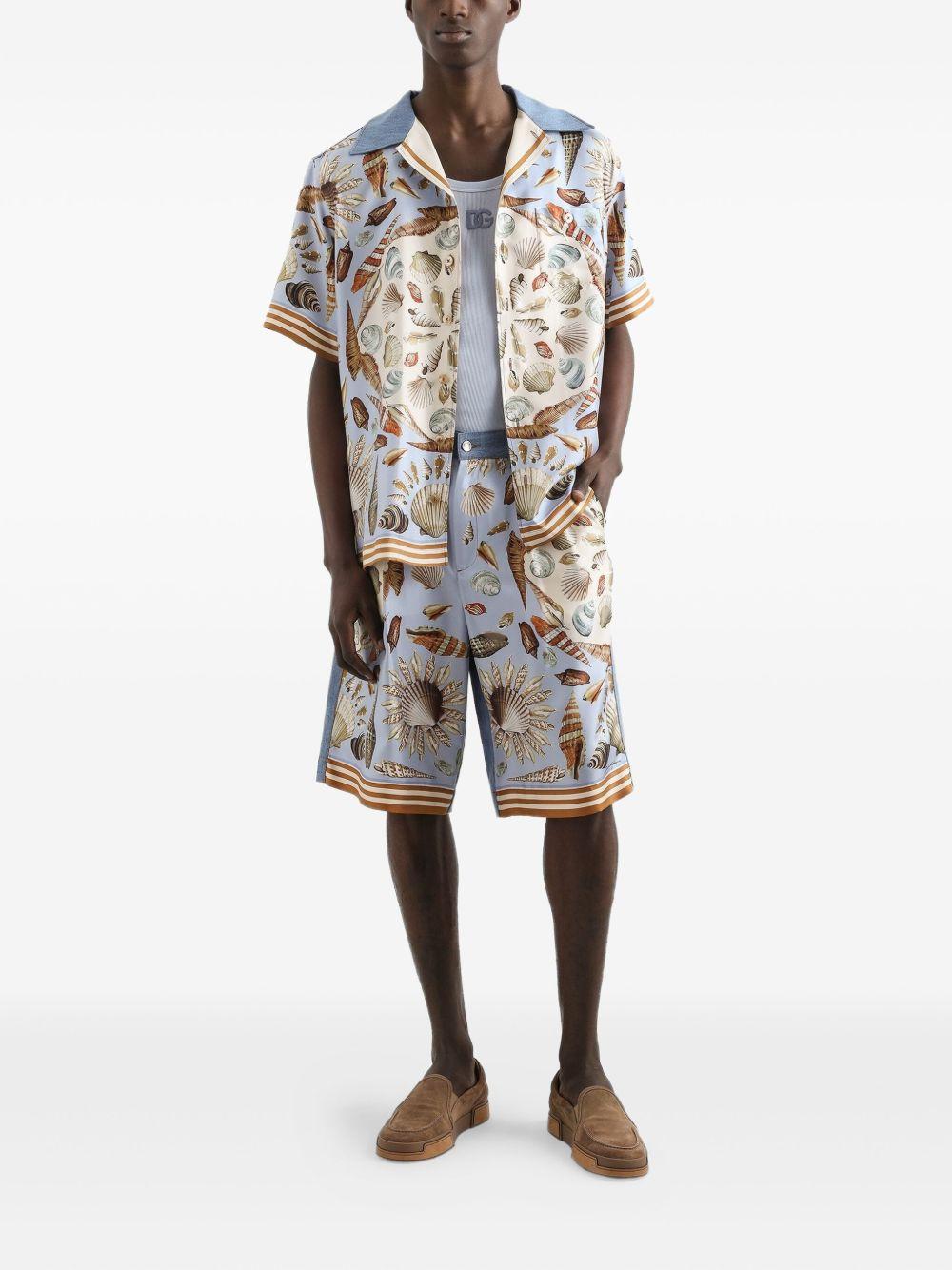 shell-print shirt Product Image