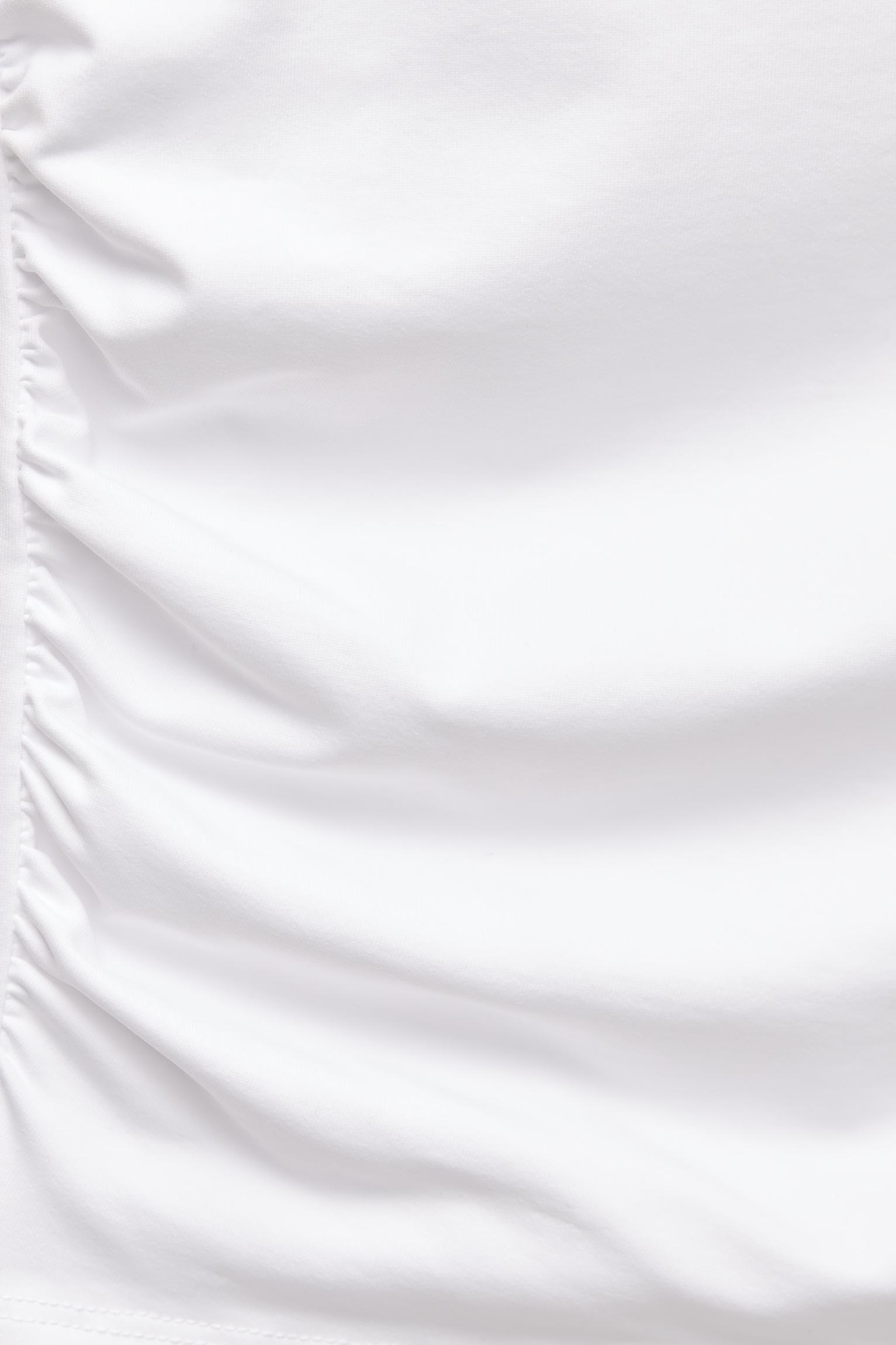 Gathered polyamide top Product Image