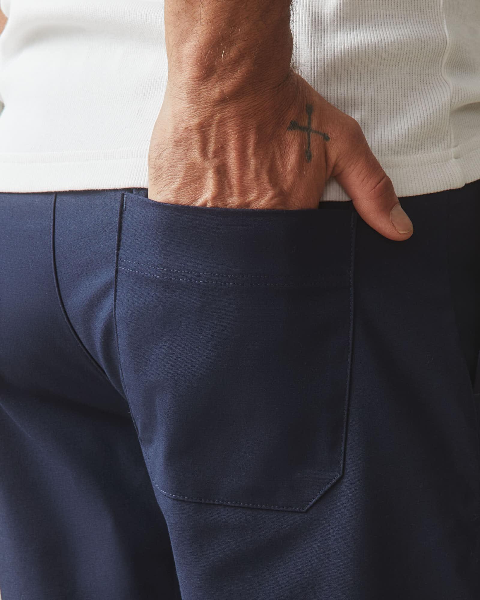 Men's Lightweight Beach Short - Navy Product Image