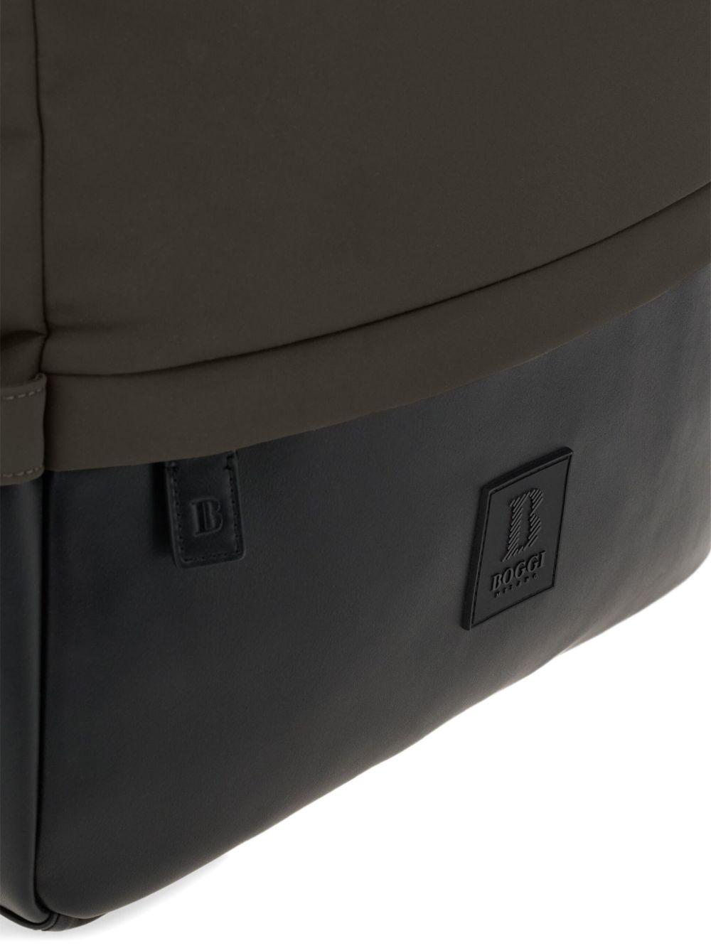 Jolie Boat Neck Suiting Mini Dress - Charcoal Grey Product Image