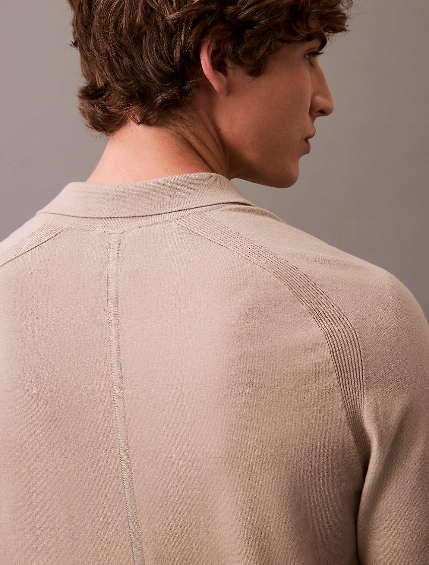 Tech Knit Sweater Polo Shirt Product Image