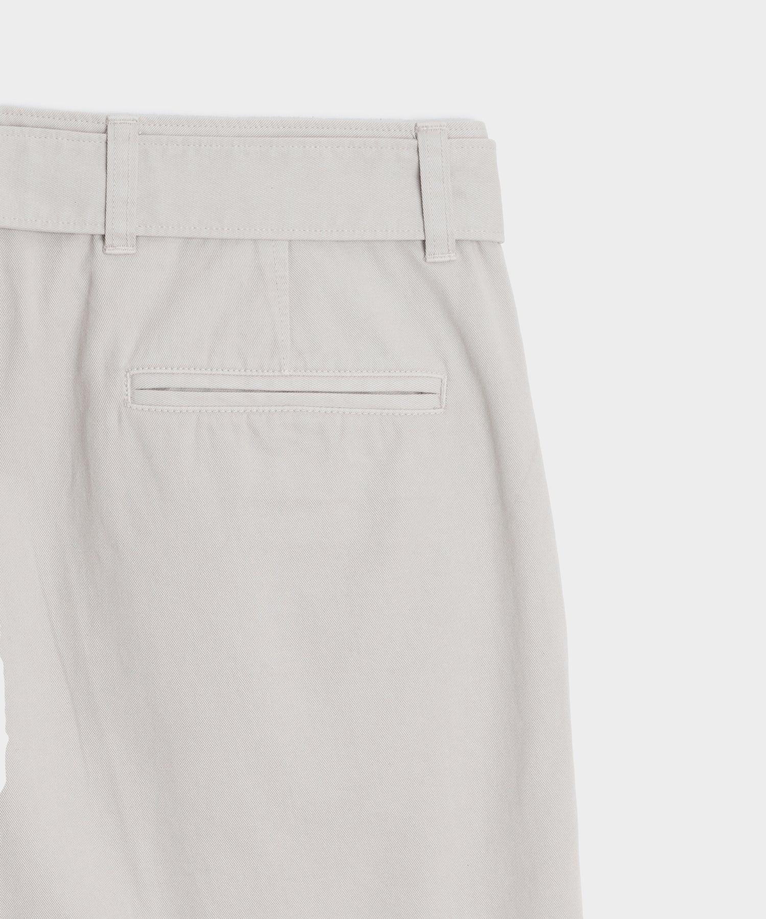 8" Cotton Self-Belt Short Product Image