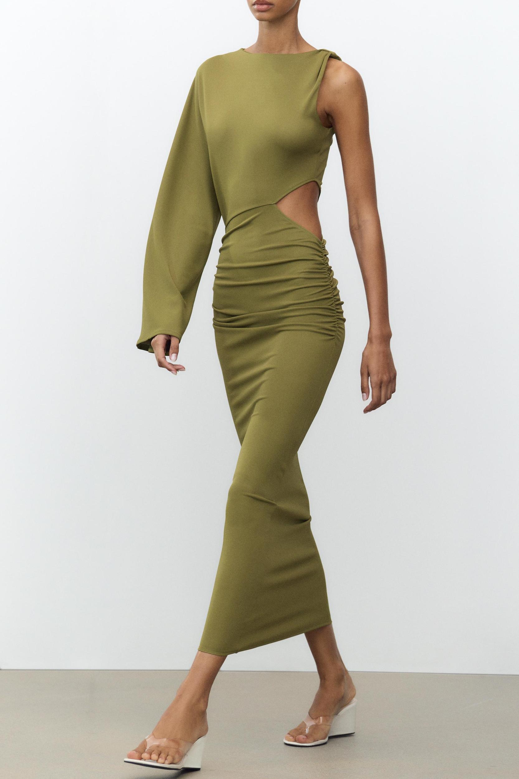CUT OUT MIDI DRESS Product Image