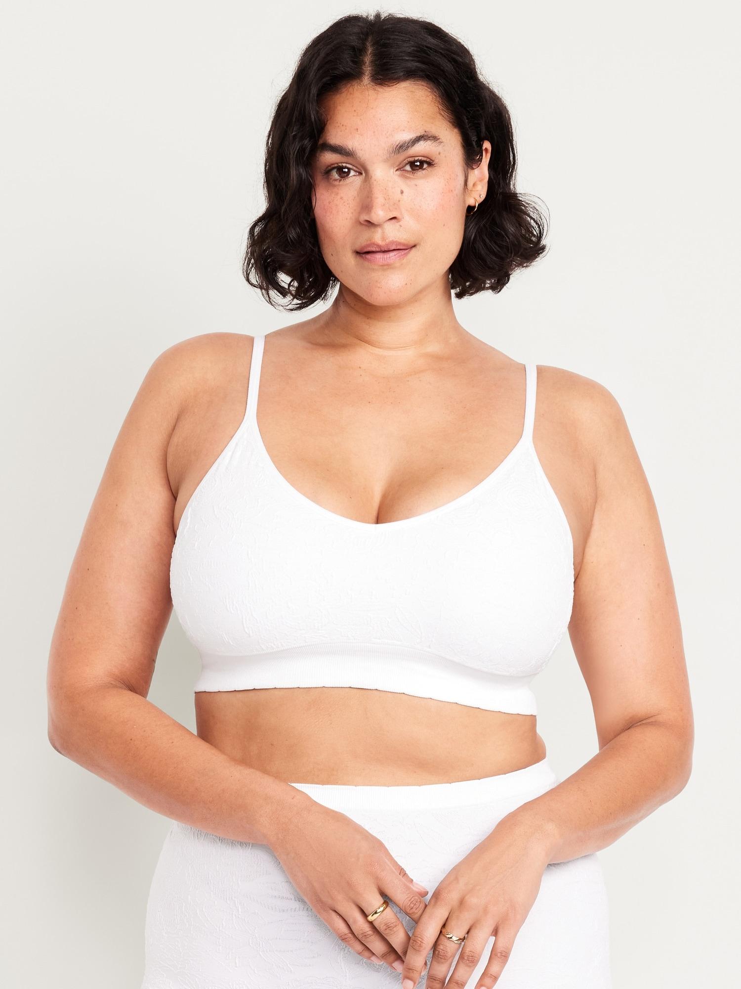 Seamless Lace Longline Bralette Product Image