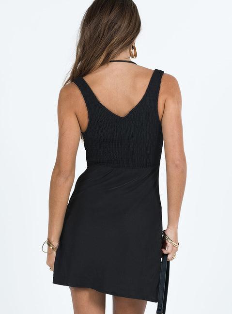 Bareena Mini Dress Black Product Image