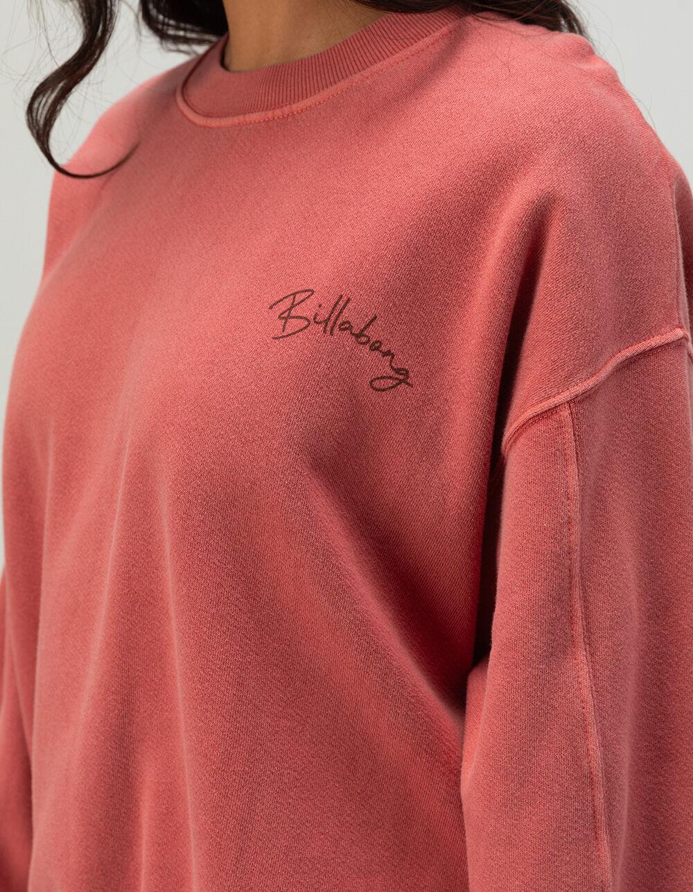 BILLABONG Dreamin Womens Crewneck Sweatshirt - PAPRIKA Product Image