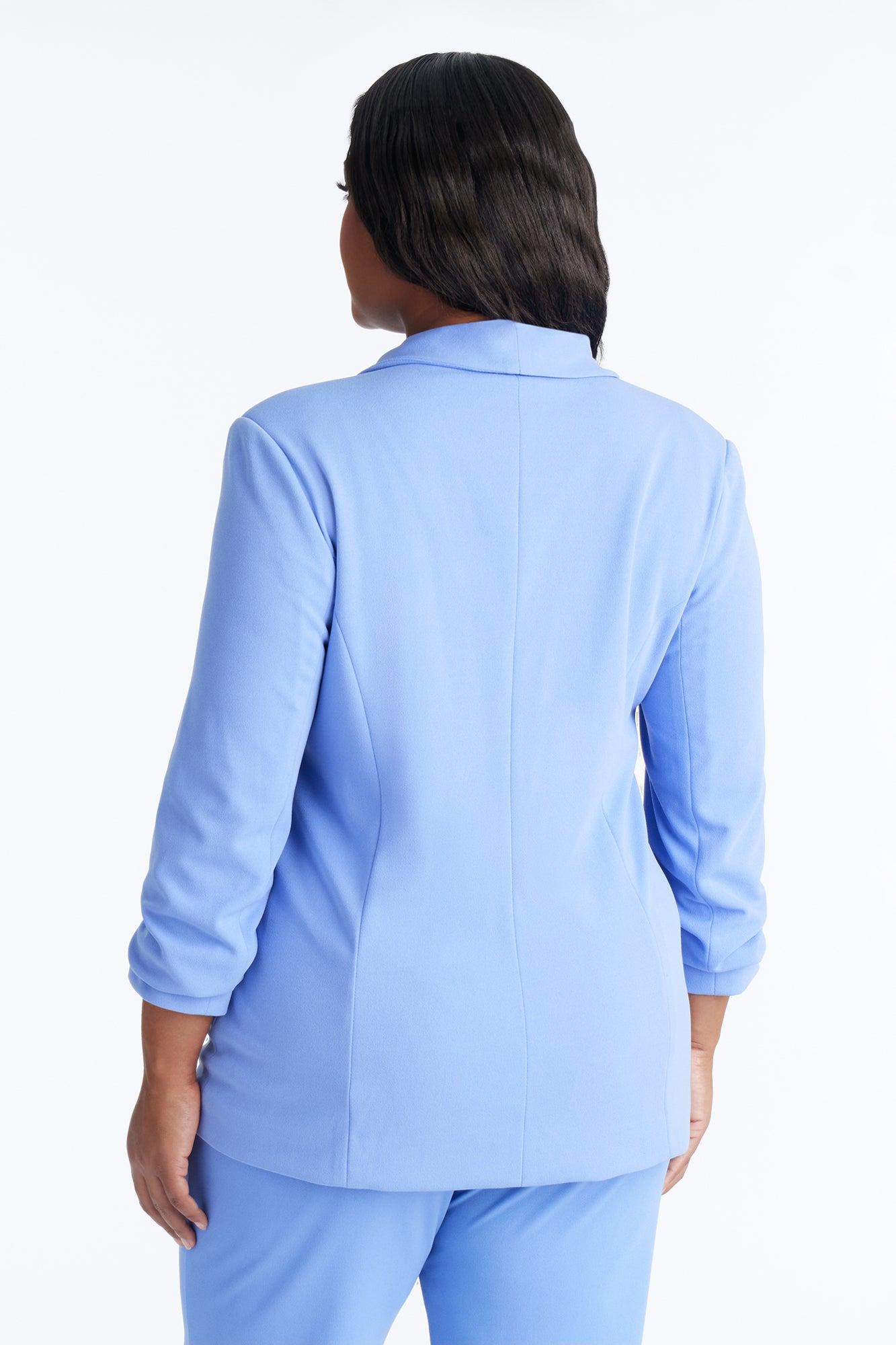 The Celine Blazer - Periwinkle Female Product Image