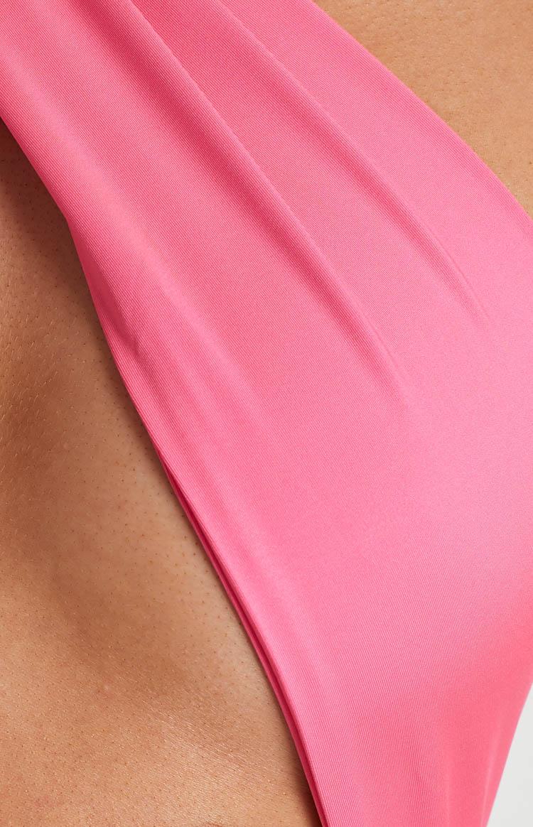 Sofia Halter Midi Dress Pink Product Image