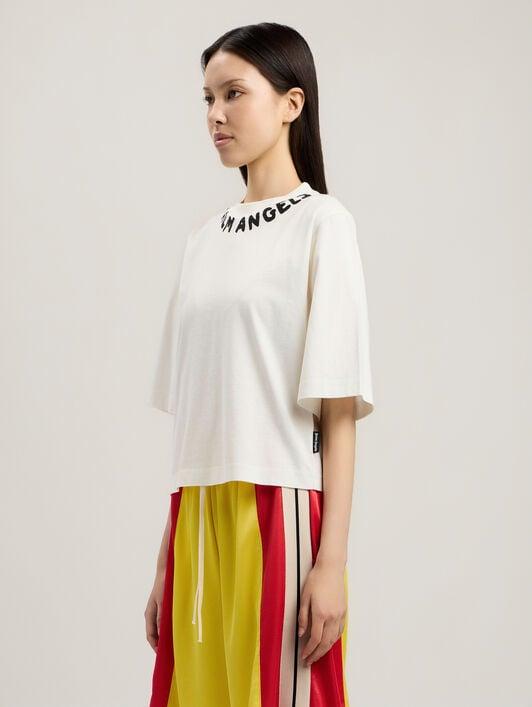 Neck Logo Boxy T-Shirt Product Image
