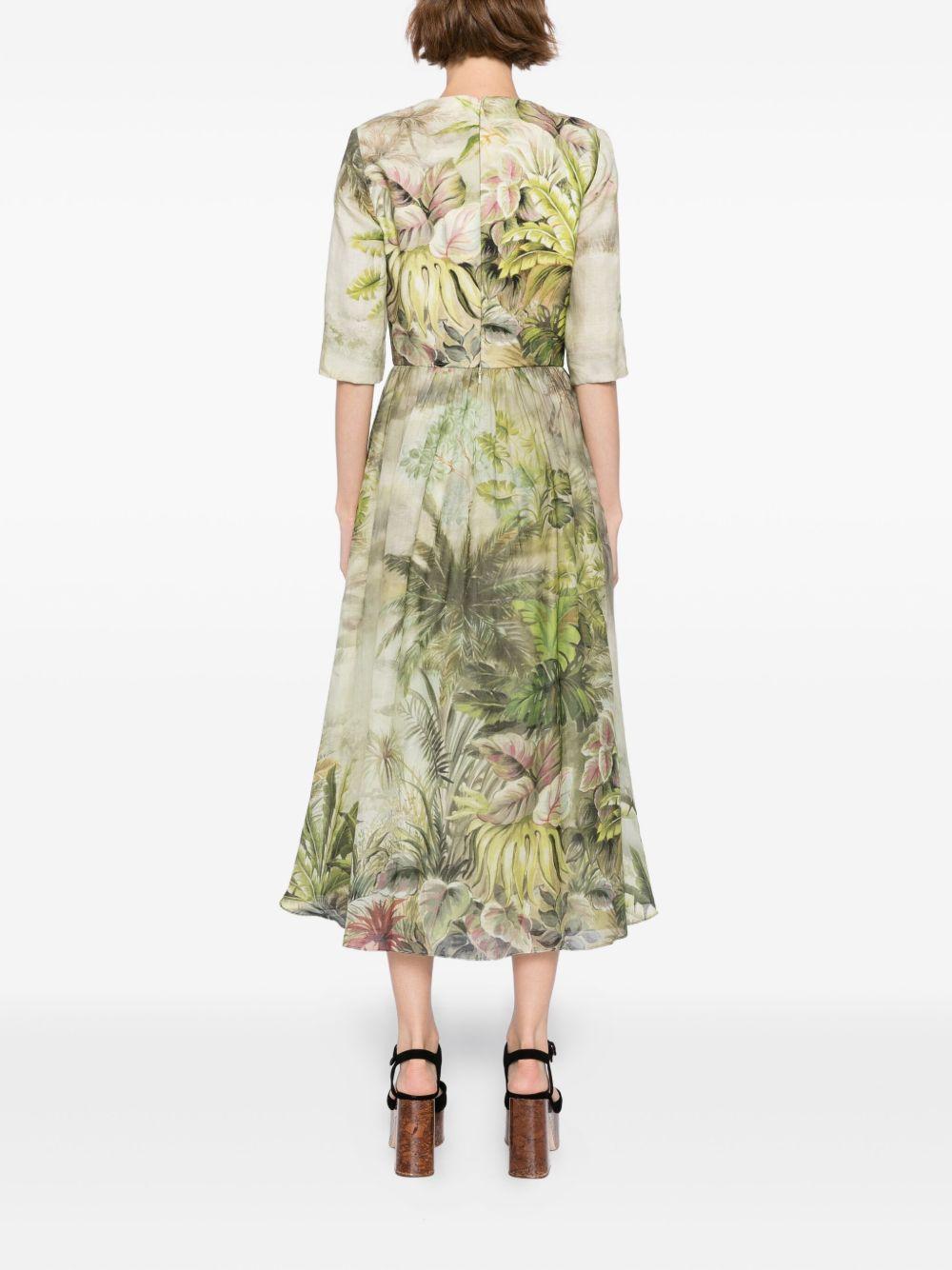 printed midi dress Product Image