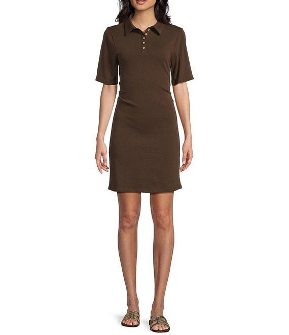 TOPSHOP Cinch Waist Mini Dress Product Image