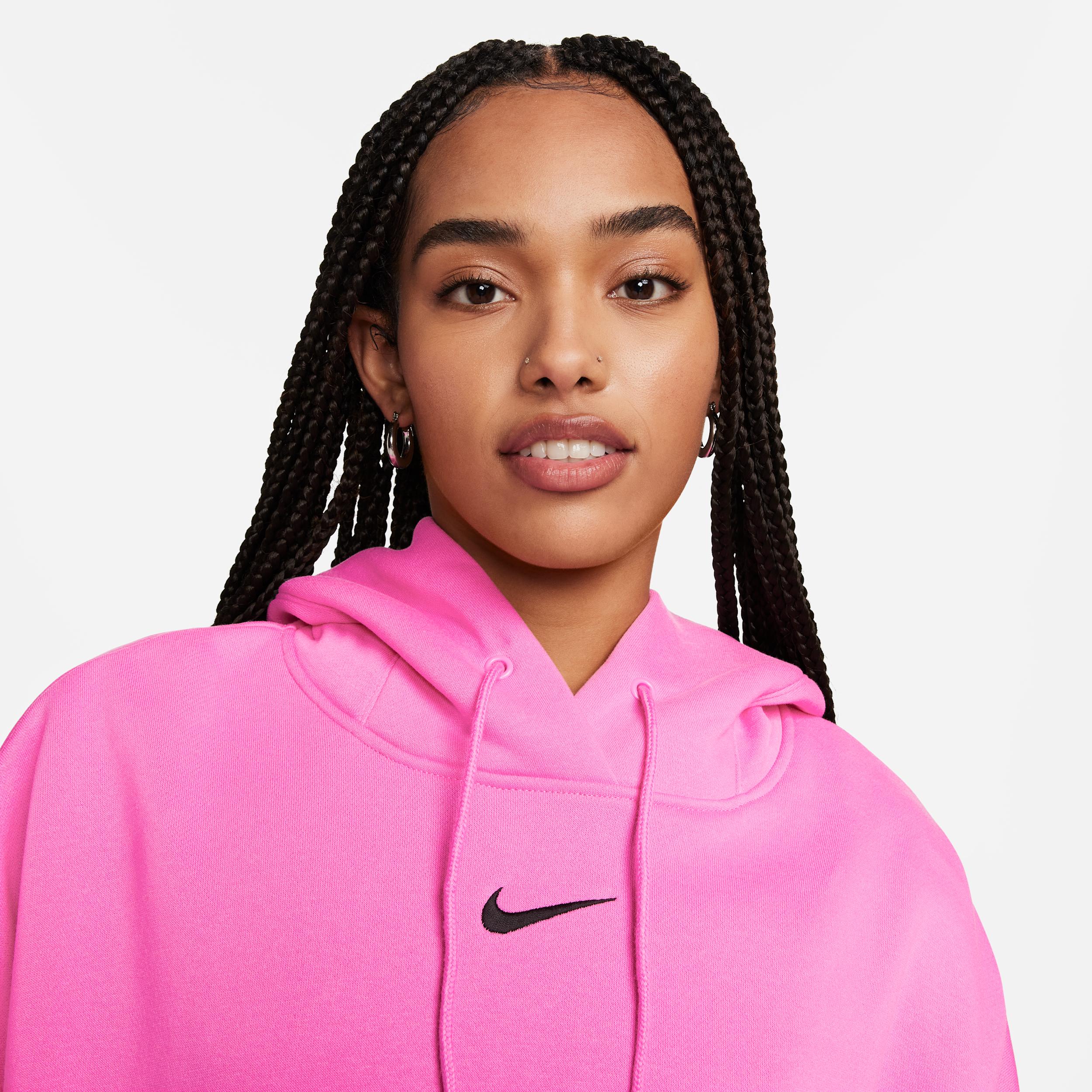 Womens Nike Sportswear Phoenix Fleece Over-Oversized Pullover Hoodie | DQ5858-265 Product Image
