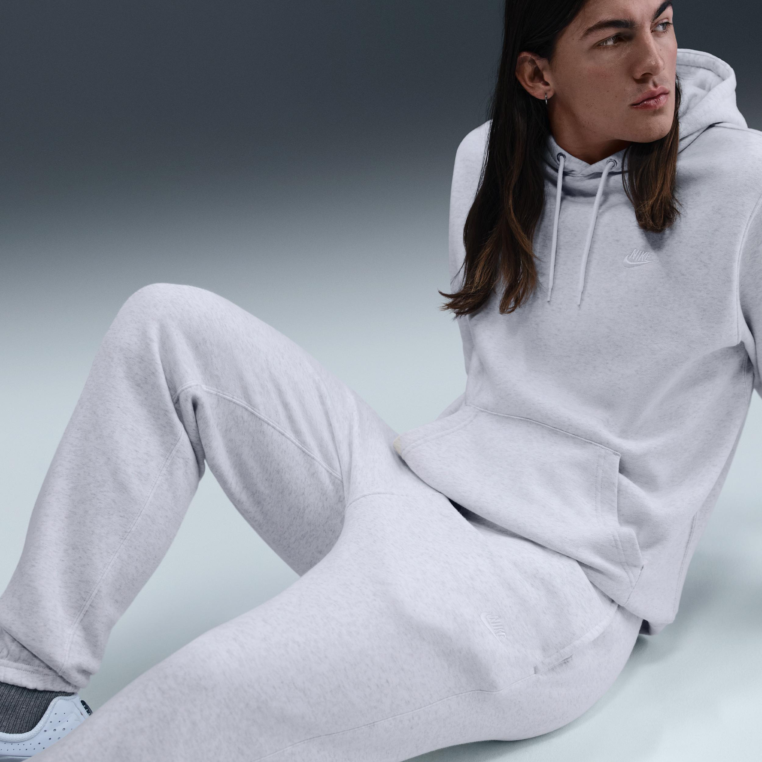 Nike Mens Club Cuffed Brushed Fleece Pants | FN3808-051 Product Image