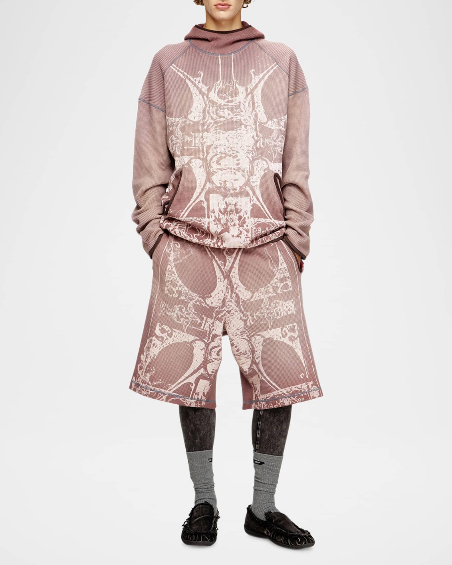 Men's P-Warky Waffle Knit Long Shorts Product Image