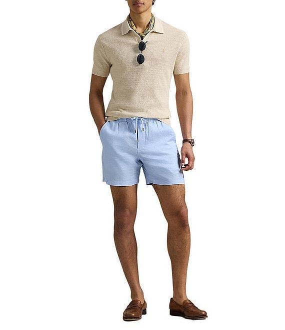 Polo Ralph Lauren Prepster Linen 6#double; Inseam Shorts Product Image