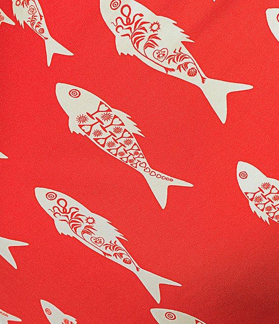 Never Fully Dressed Marina Dorris Fish Print Coordinating Maxi Skirt Product Image