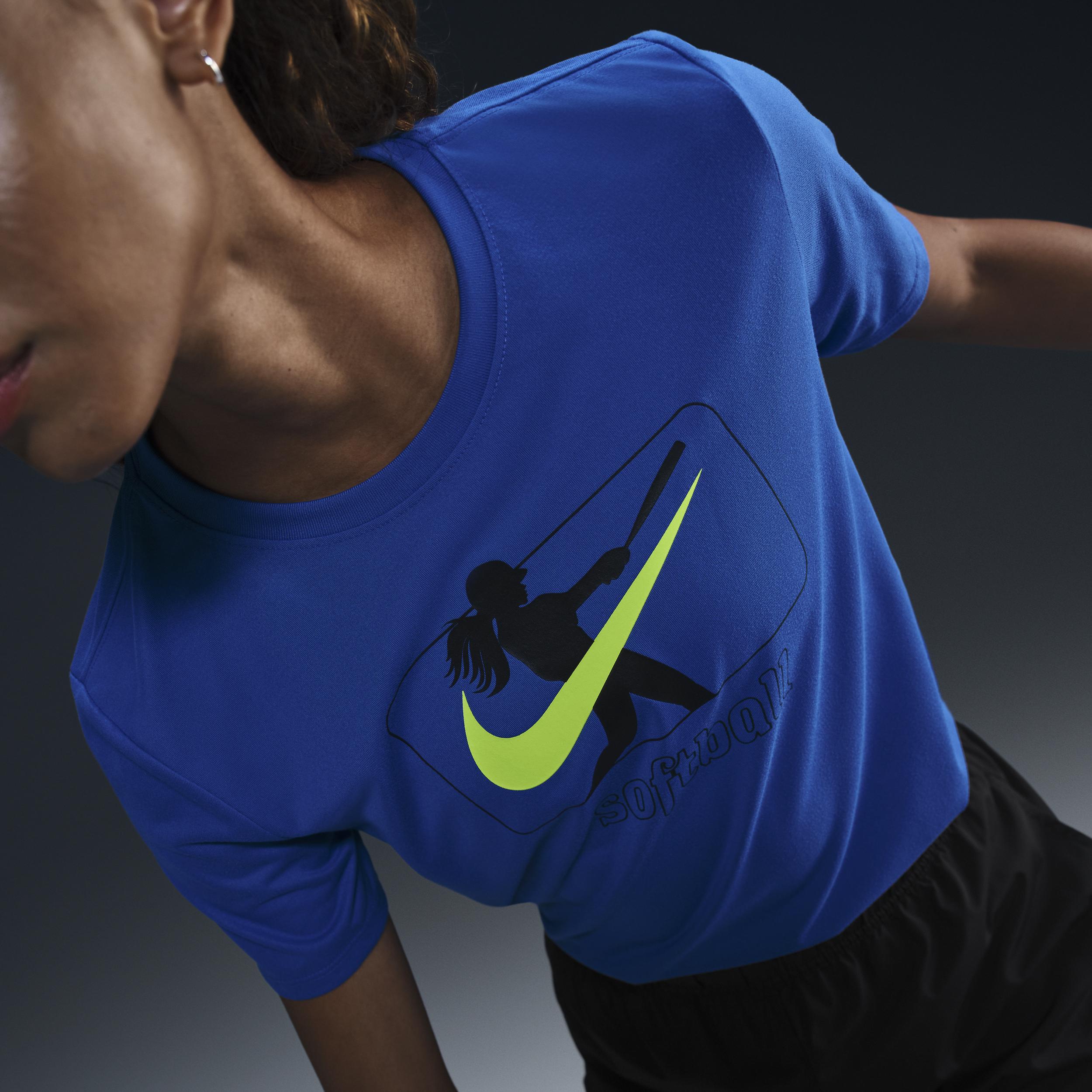 Nike Women's Dri-FIT Softball T-Shirt Product Image