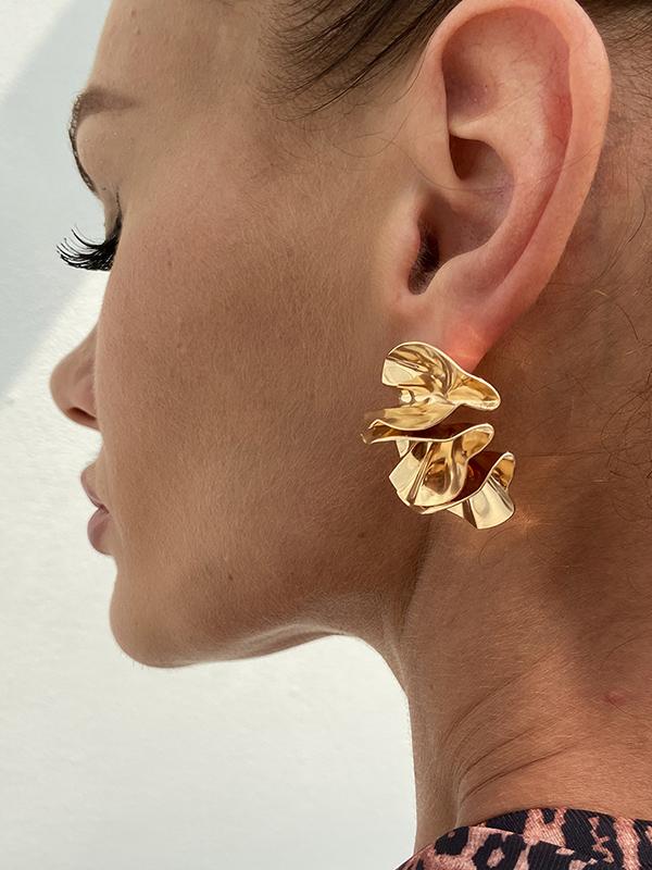 Normcore Geometric Drop Earrings Product Image