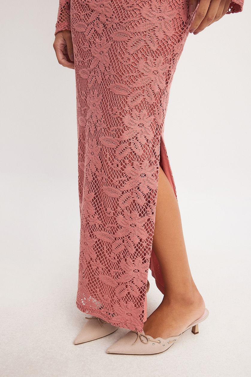 Crochet Maxi Skirt Product Image