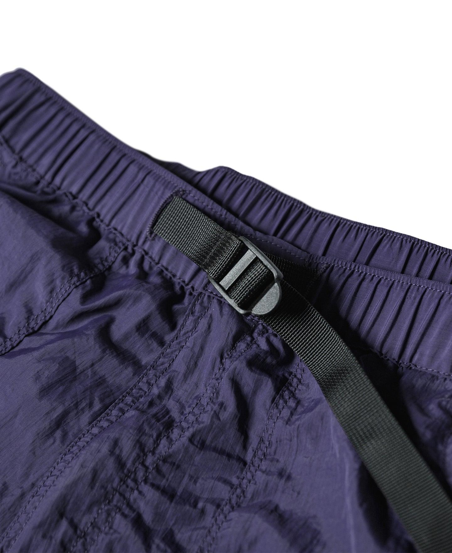 Nylon Climbers' Shorts - Purple Product Image