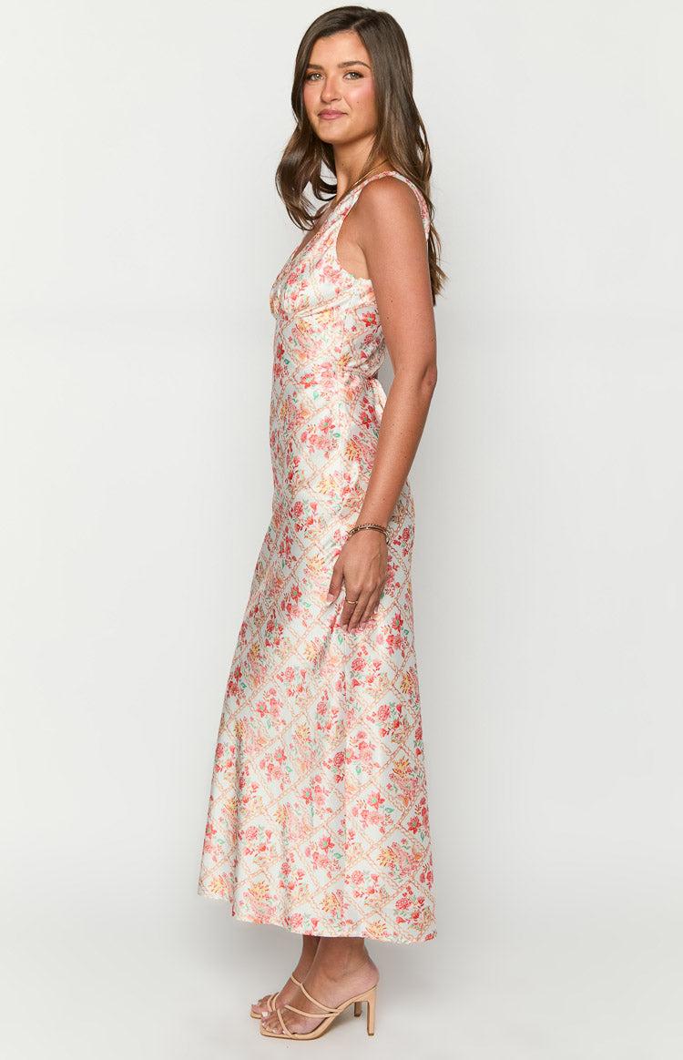 Verlaine Paisley Floral Maxi Dress Product Image