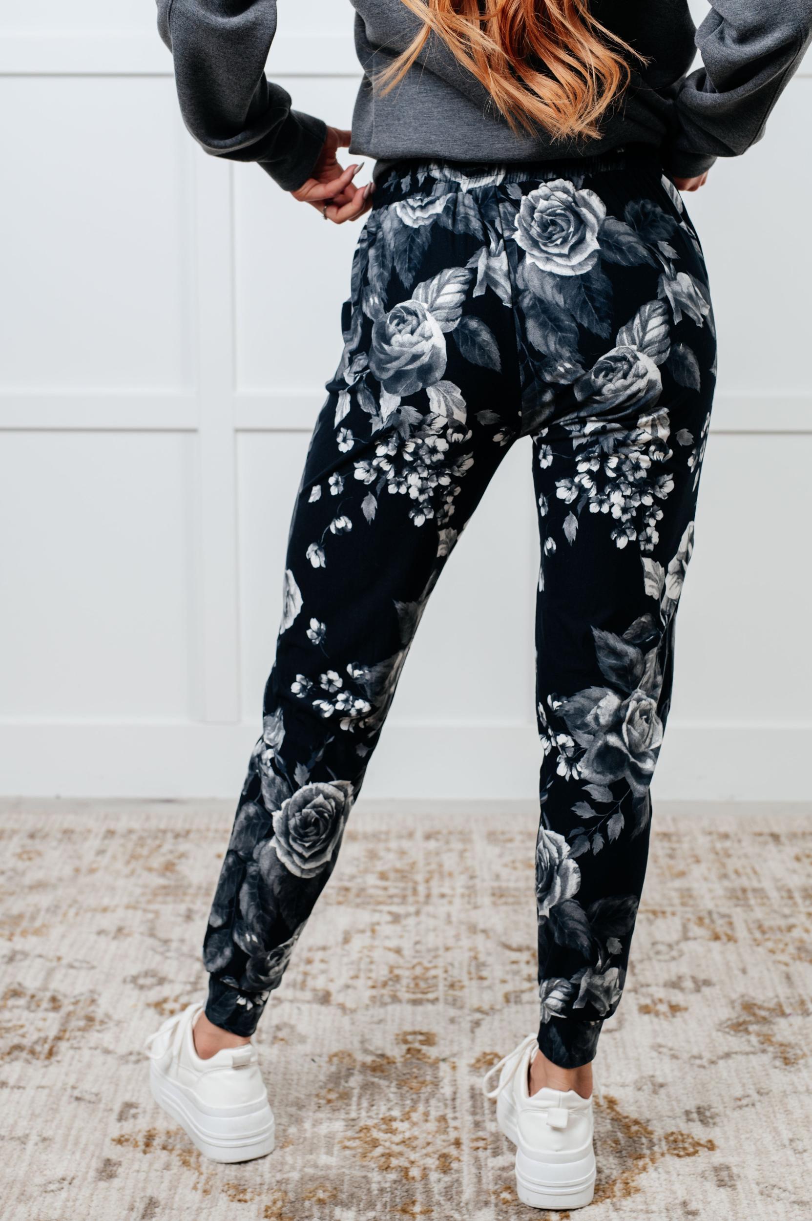 Your New Favorite Joggers in Rose Print (Online Exclusive) Product Image