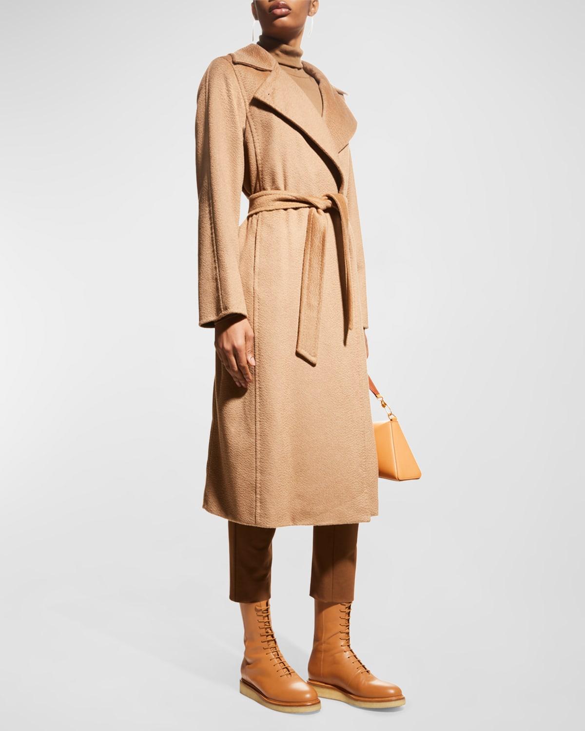 Manuela Belted Camel Hair Coat Product Image