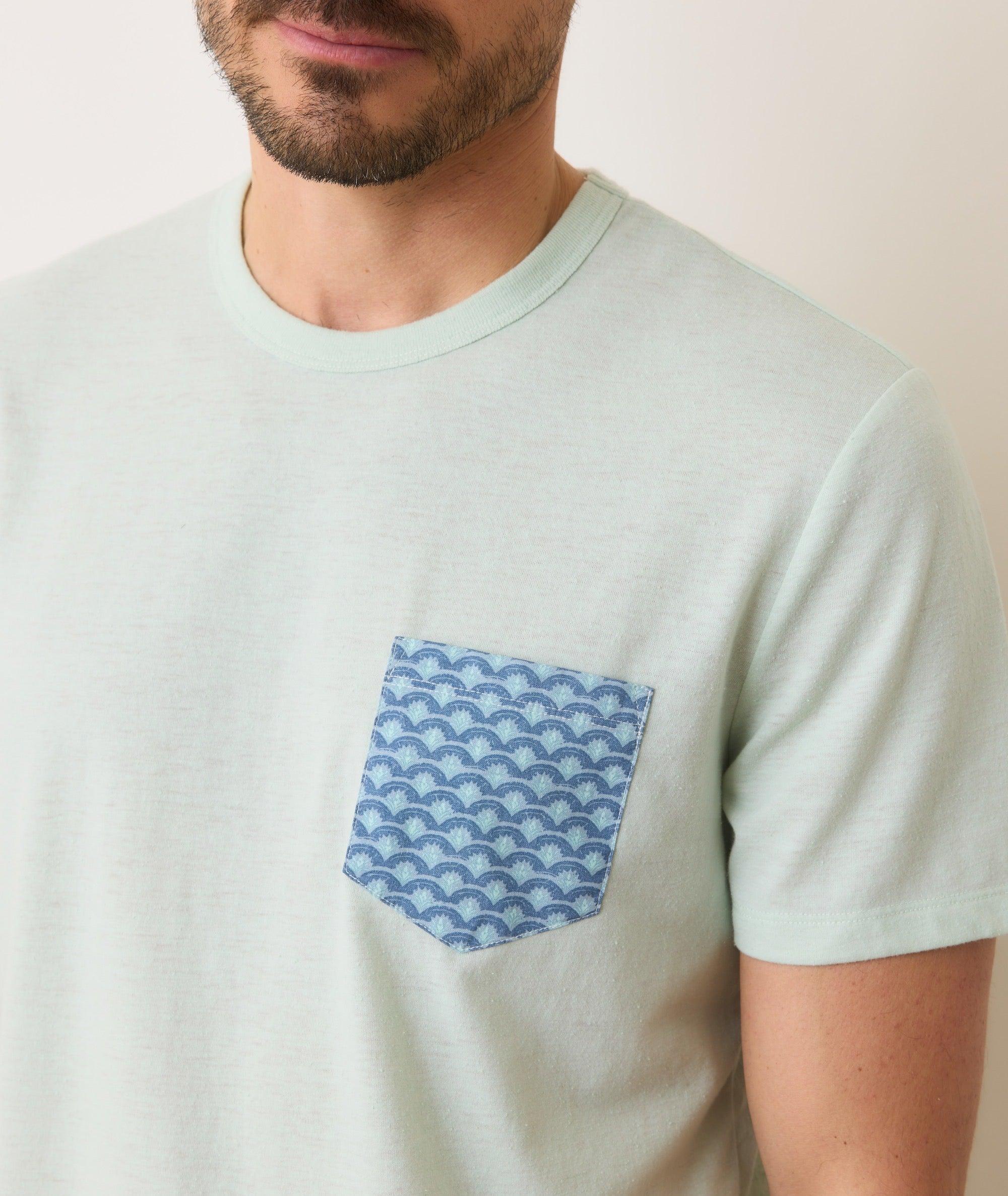 Signature Printed Pocket Tee Product Image