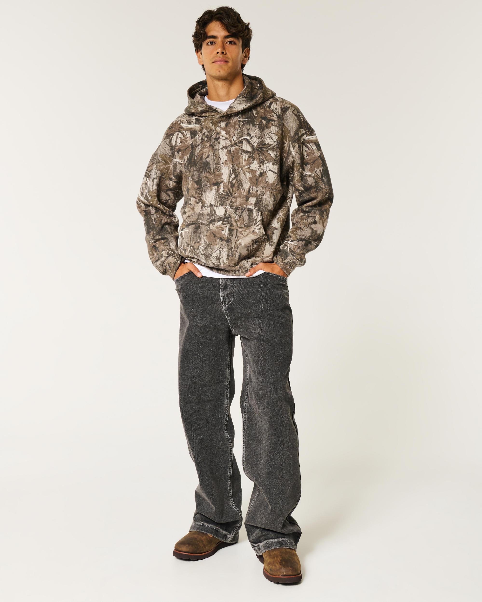 Boxy Washed Hoodie Product Image