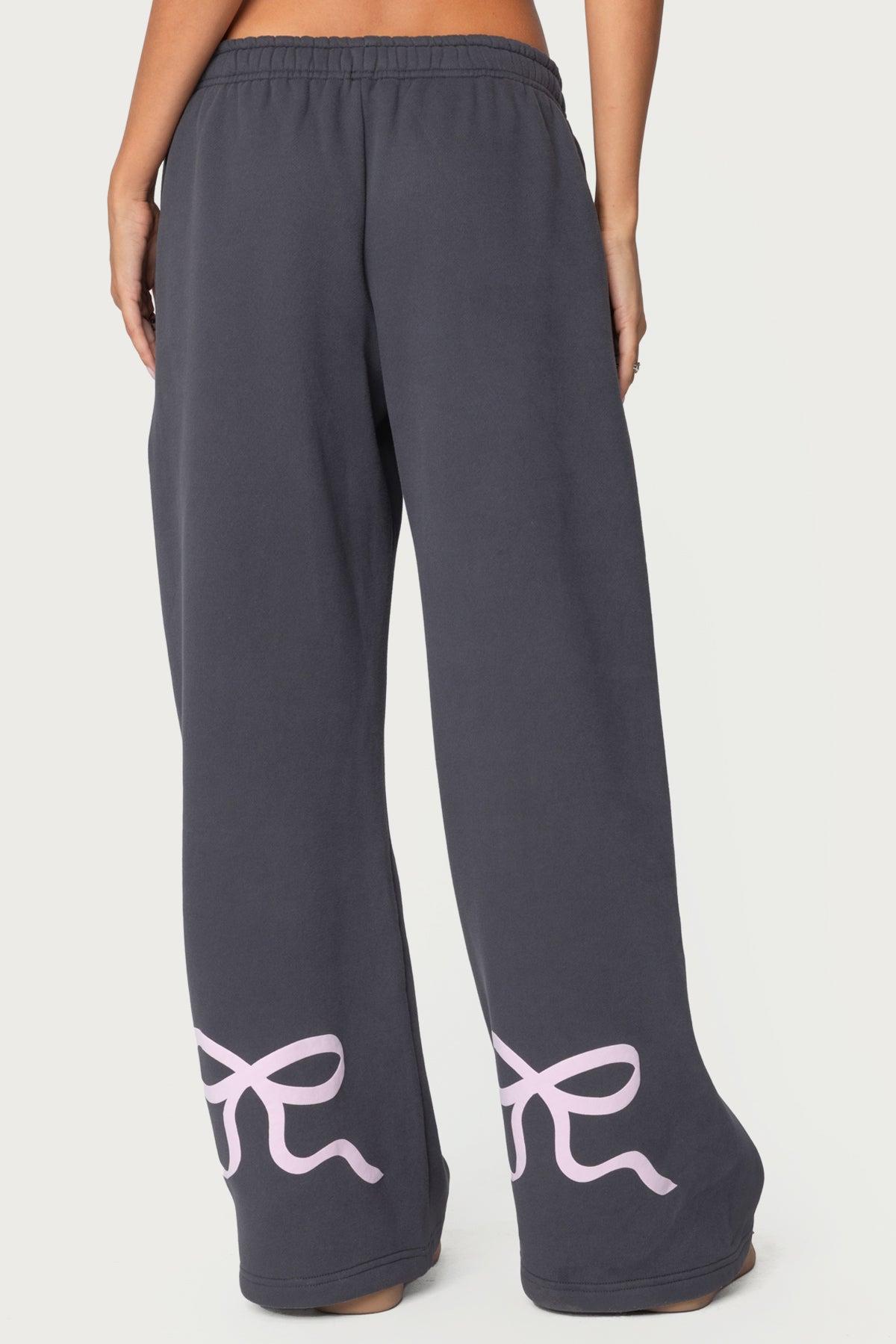 Bonney Bow Detail Sweatpants Product Image