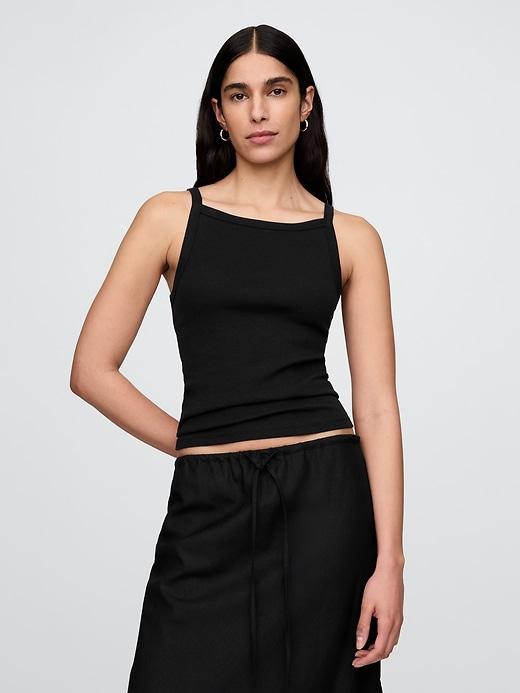 Modern Apron-Neck Tank Top Product Image