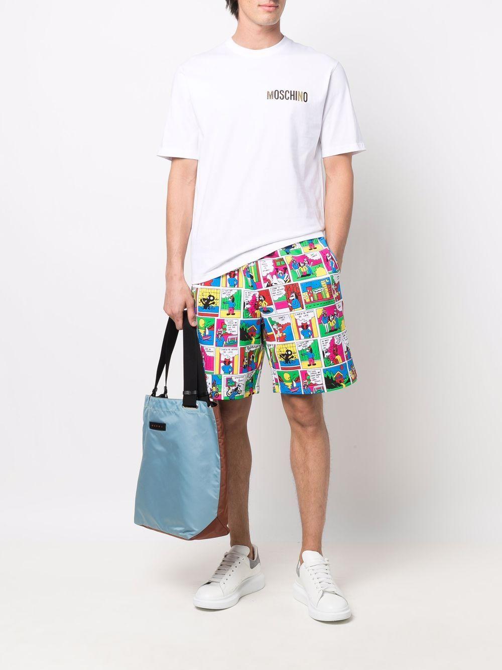 logo-print organic cotton T-shirt Product Image