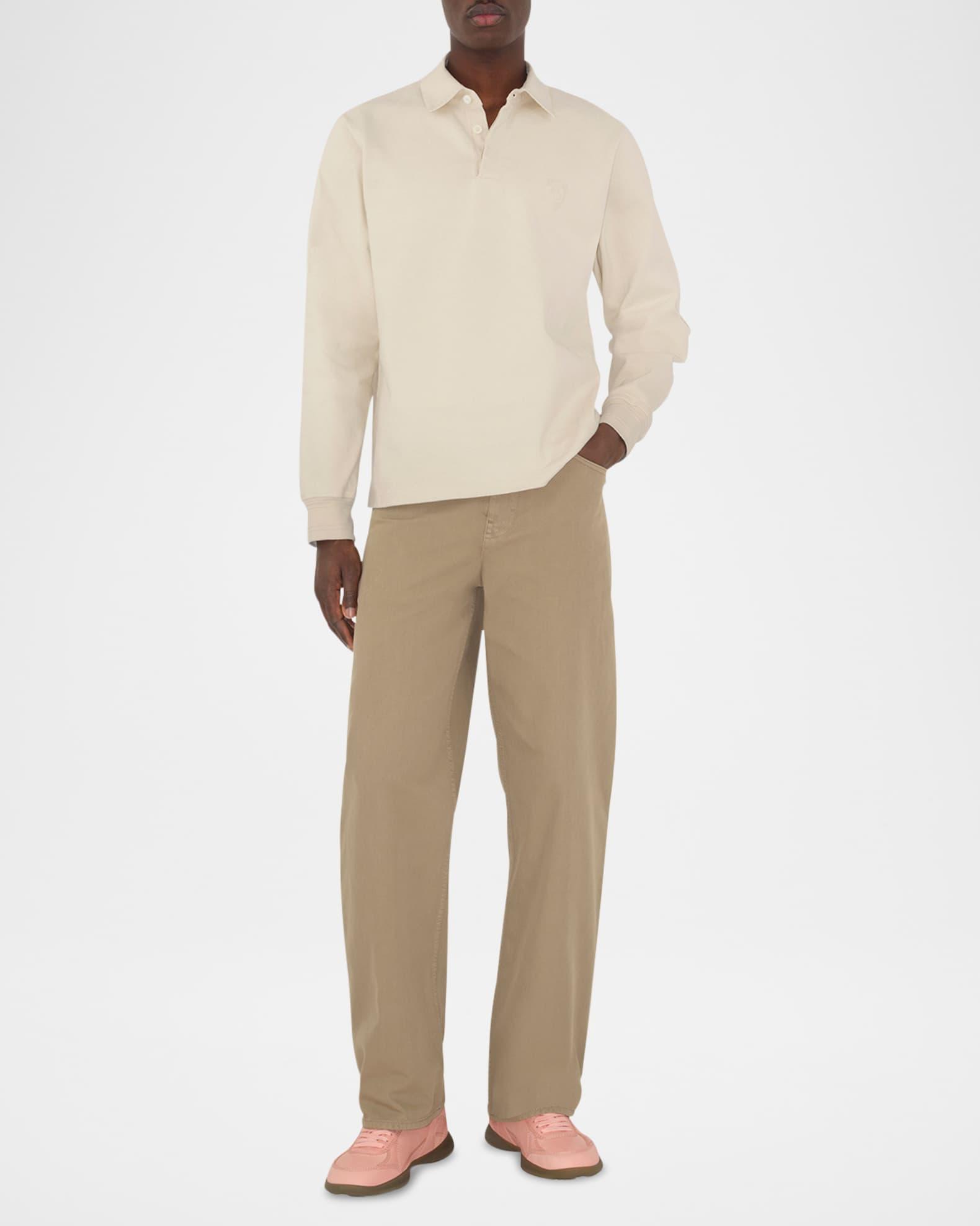 Men's Washed Twill Trousers Product Image