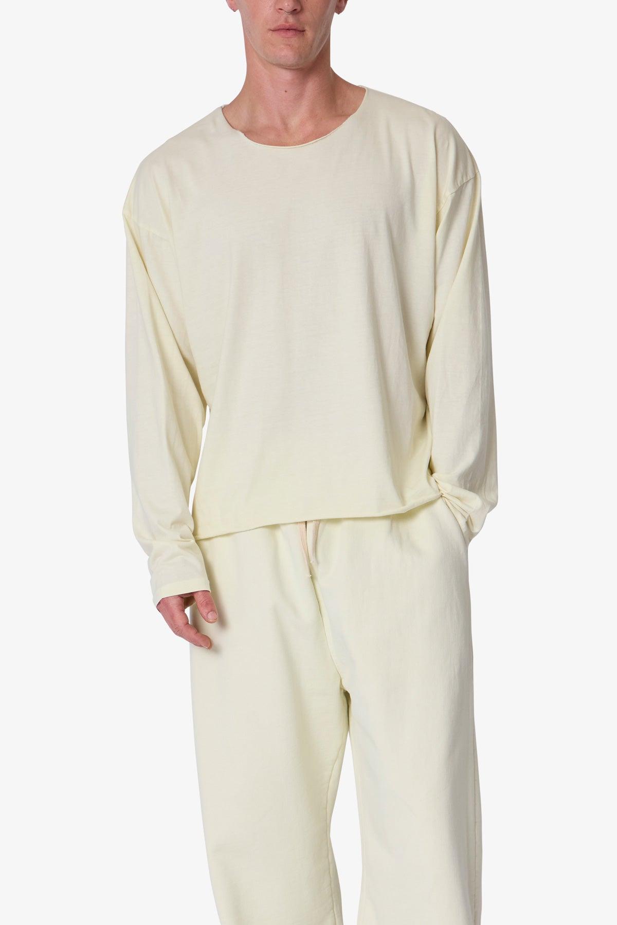 Long Sleeve Tee - Off White Product Image