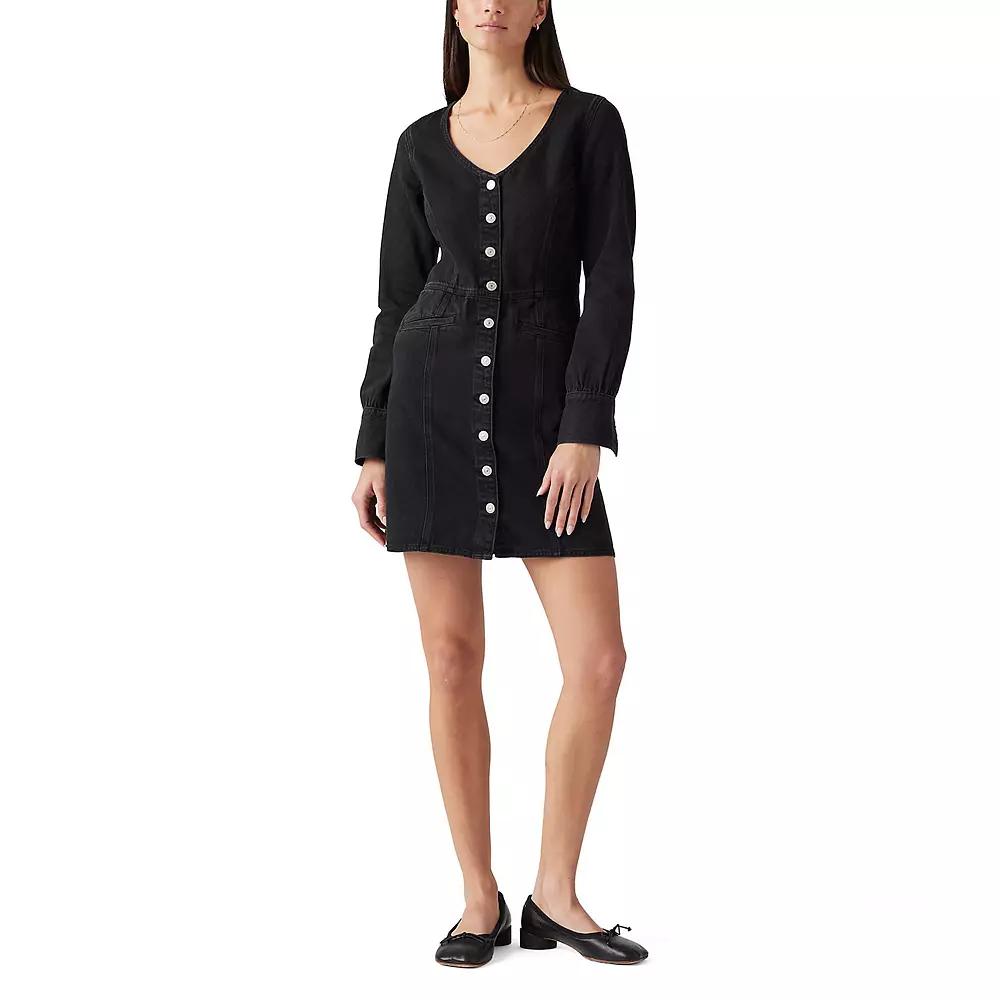 Women's Levi's® Monroe Denim Dress, Size: Small, Capturing Moments Product Image