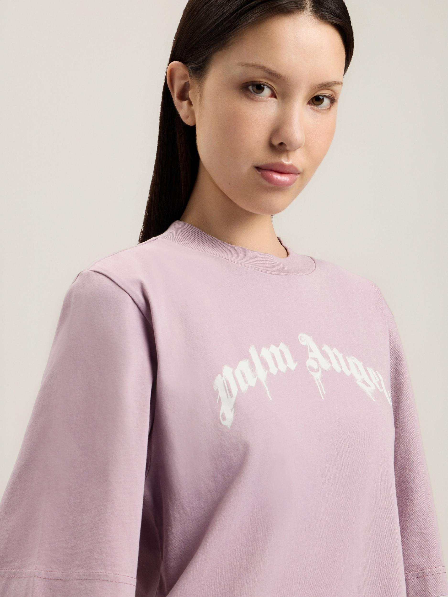 Curved Logo Boxy T-Shirt Product Image