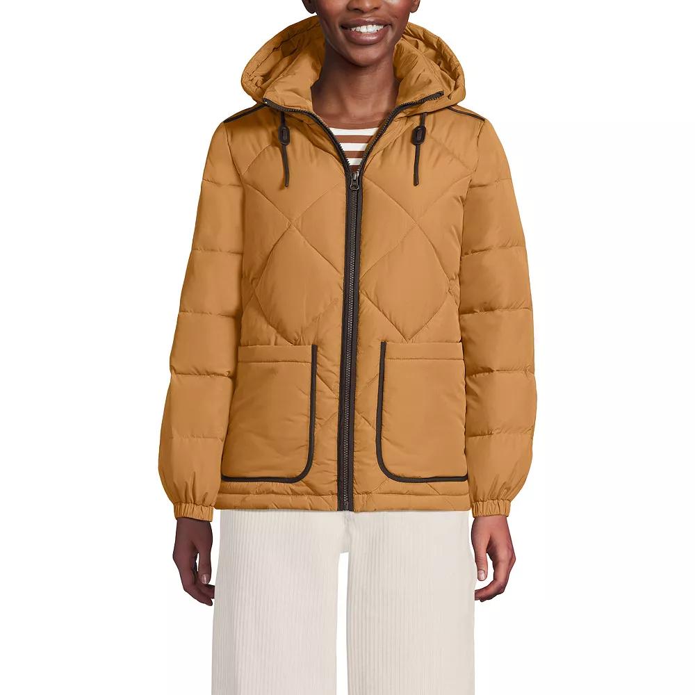 Women's Lands' End FeatherFree Insulated Diamond Quilted Jacket,  Product Image