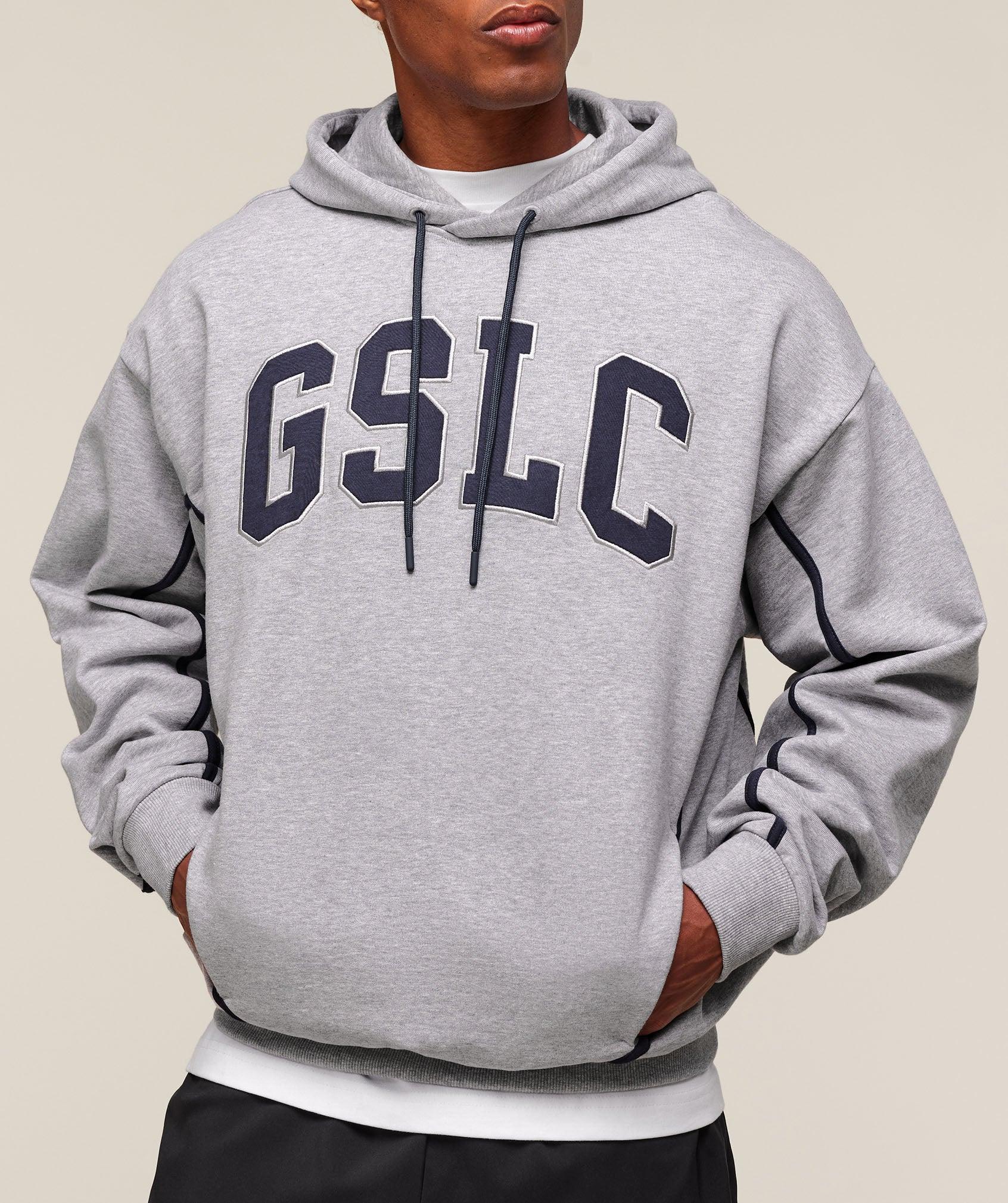Gymshark GSLC Hoodie - Light Grey Core Marl Male Product Image