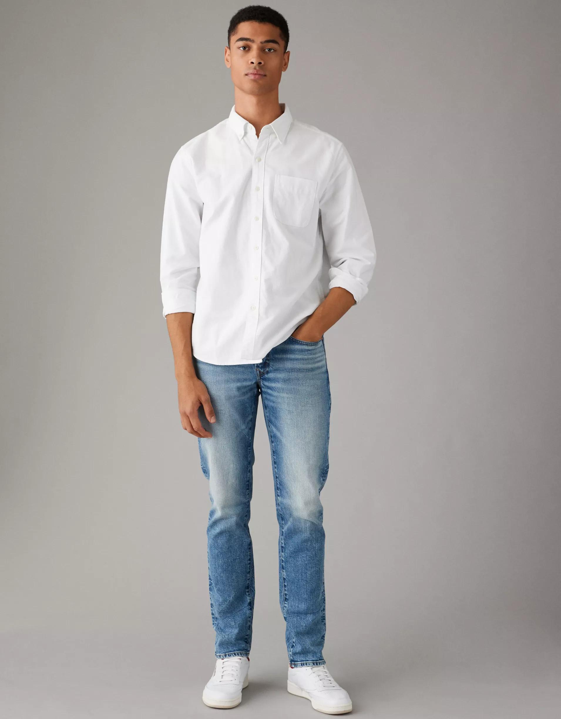 AE EasyFlex Slim Straight Jean Product Image