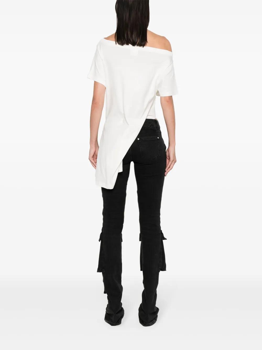 boat-neck cotton bodysuit Product Image