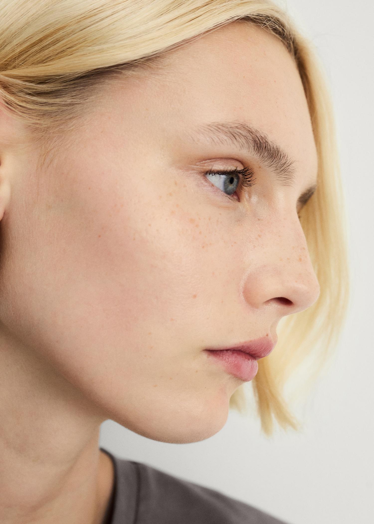 Two-piece short cotton pajama set - Women | MANGO USA Product Image