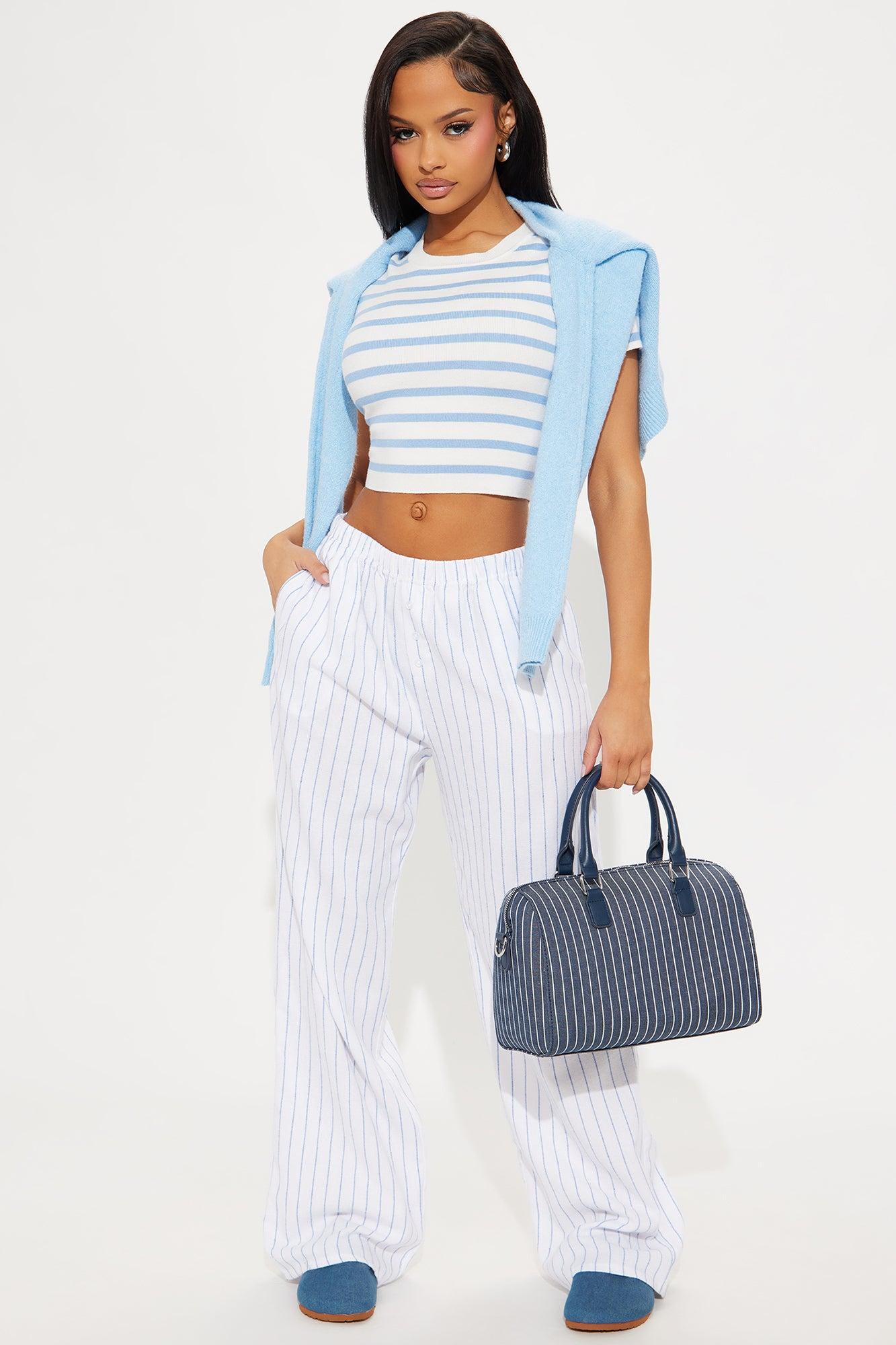 Hang On Boxer Pant - White Product Image