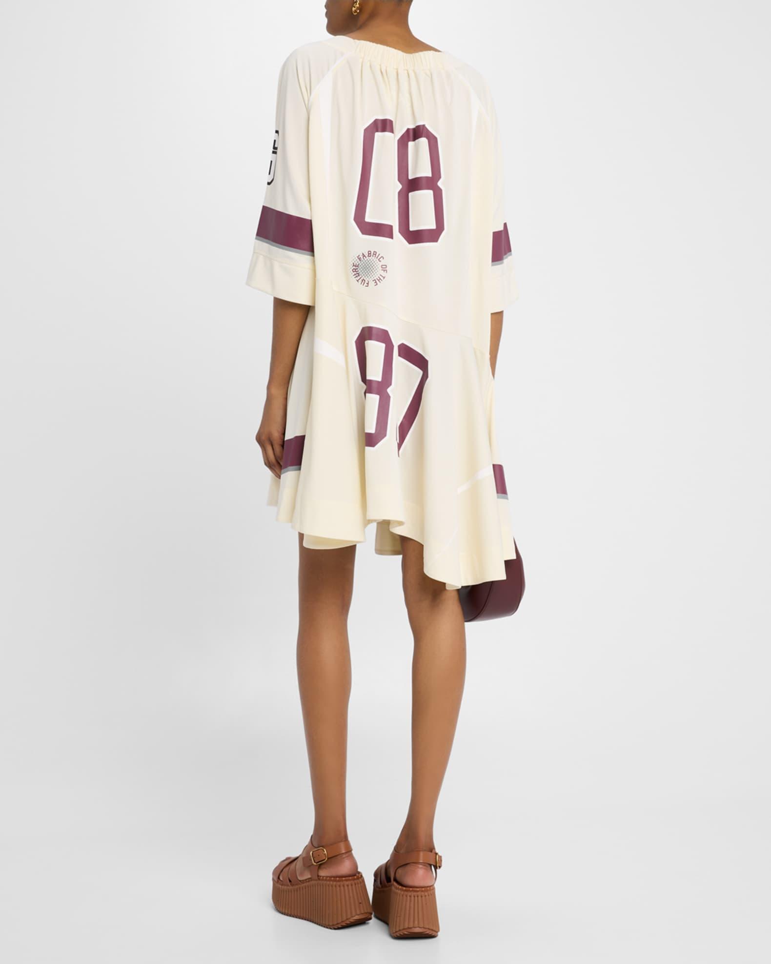 Oversized Jersey Mini Dress  Product Image