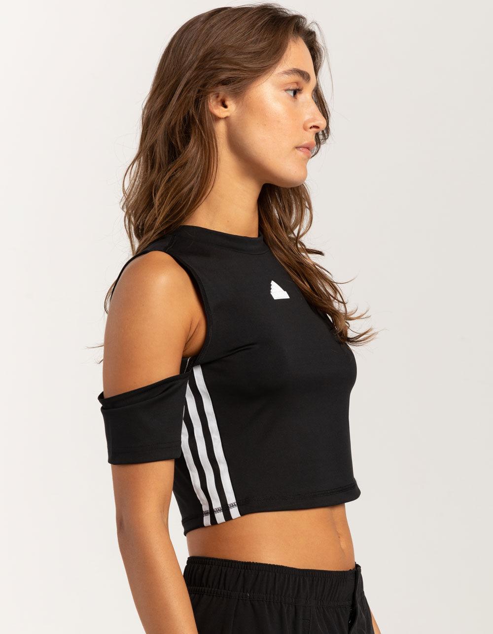 ADIDAS Dance Womens Crop Top - BLACK Product Image